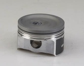 Anodized piston