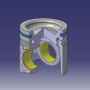Piston with pin boss bush1